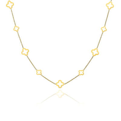 Halskette Felicia Kollektion-18K Vergoldet