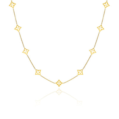 Halskette Valeria Kollektion-18K Vergoldet