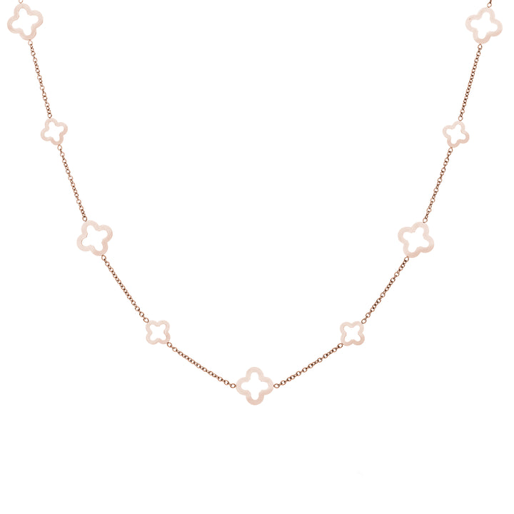 Felicia Halskette Roségold